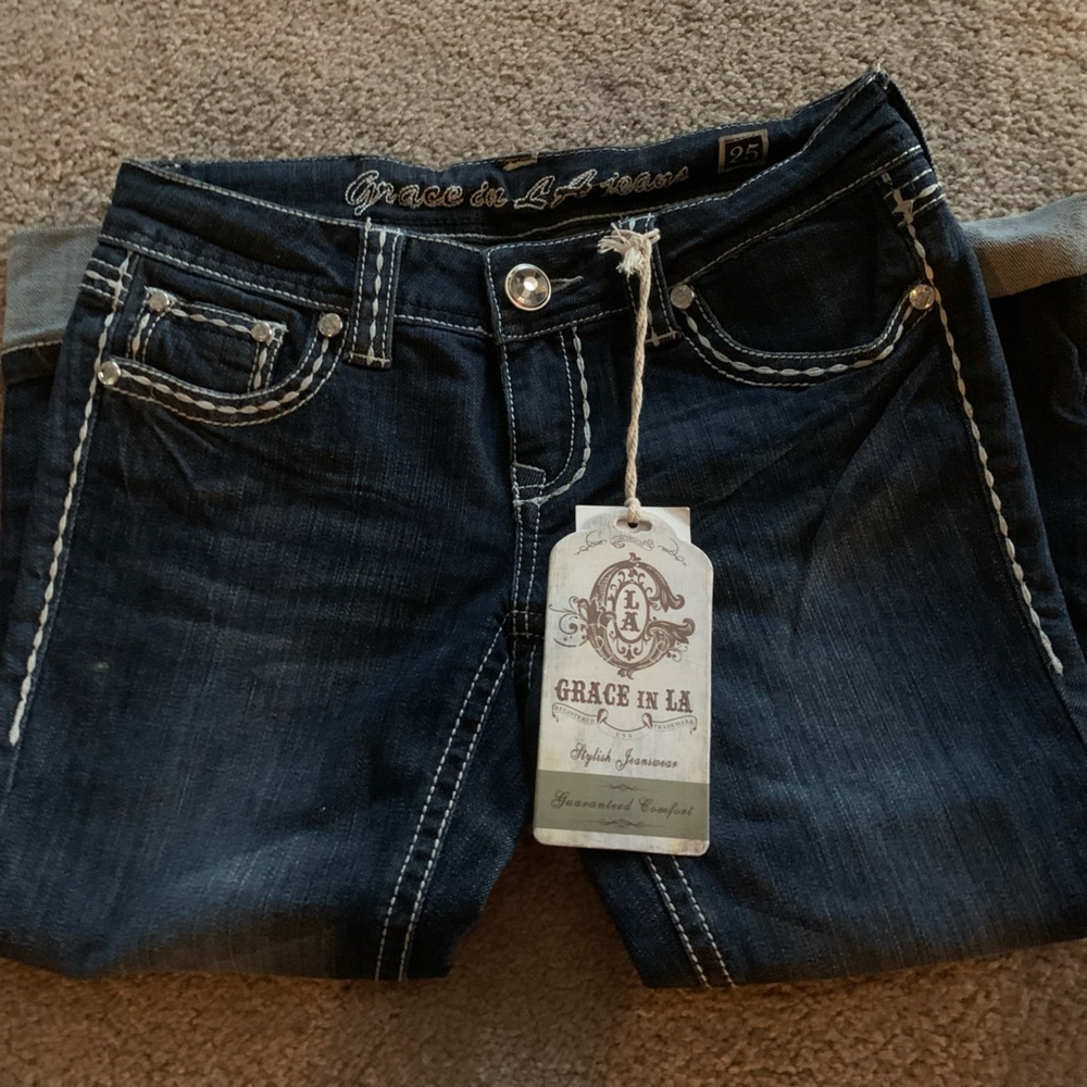 Grace In LA Capris NEW WITH TAGS